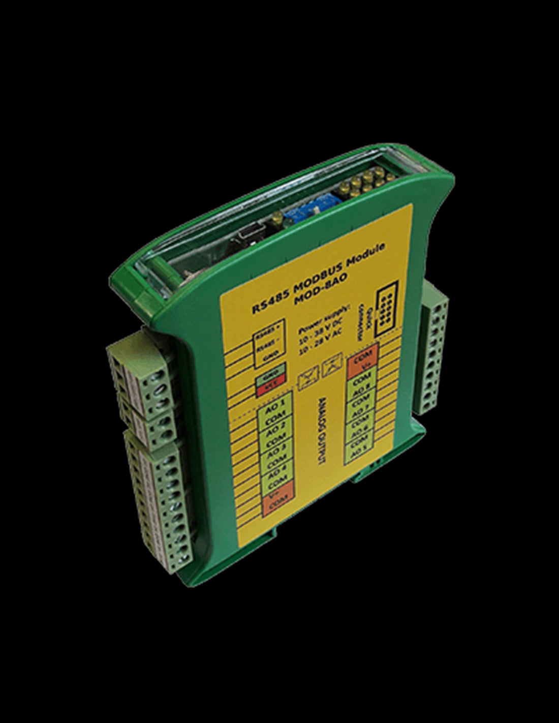 MOD8AO Módulo Convertidor de RS485 / Modbus