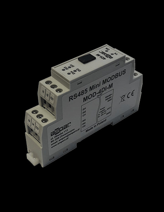 MOD4DIM Módulo Convertidor Compacto de 4 Entradas Digitales con Memoria