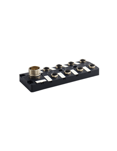 SDB-8M12-5P-M23 Caja de Distribución para conectores 5 polos