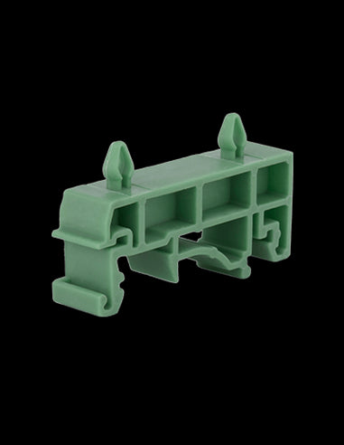 61.340 Soporte Riel DIN para placa PCB, Sin Tornillo