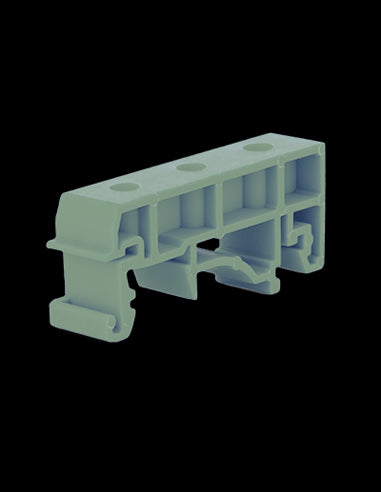 61.300 Soporte Riel DIN para placa PCB, Atornillable