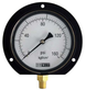 Manómetro DE WIT 231/115, Aluminio Negro, 4.5", Conexión 1/4" NPT
