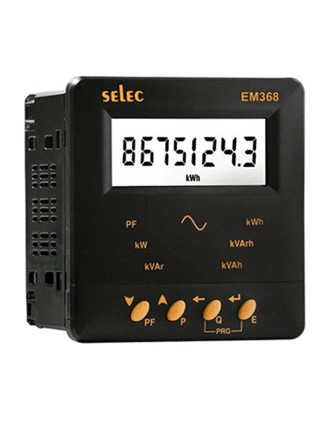 EM368 Medidor de Energía, 3Ø, 96x96