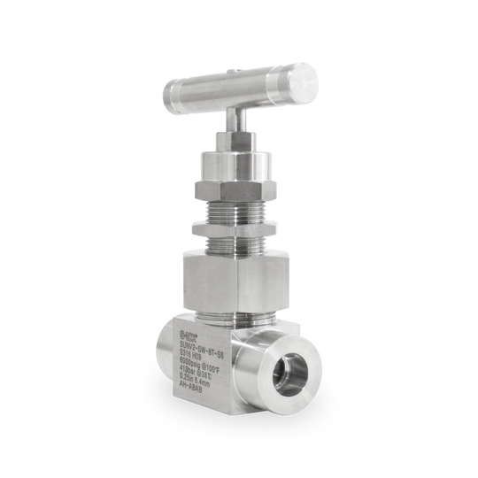 SUNV2-SW-8T-S6 Válvula de Aguja A Inox S316 1/2" OD SW-Socket Weld