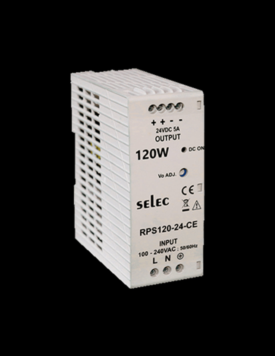 RPS120-12 Fuente de Poder, 120W, 96x48