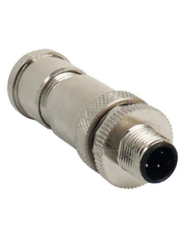 CSM12M-4-M-PG9-T Conector M12, Tipo A