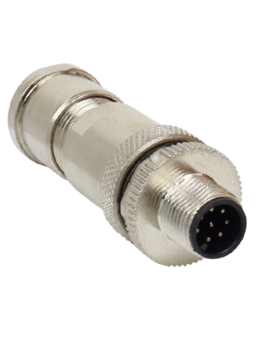 CSM12M-8-M-PG9-T Conector M12, Tipo A