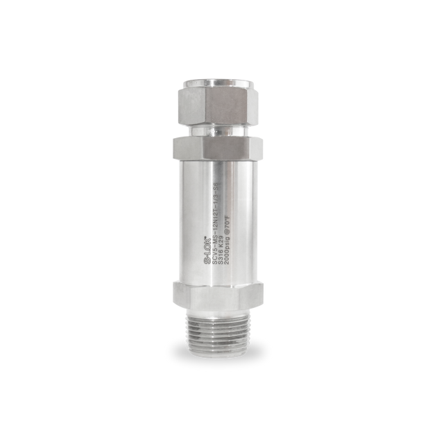 SCV5-MS-12N12T-1/3-S6 Válvula Check 3/4" NPT X 3/4 OD(Craking 1/3 psi)