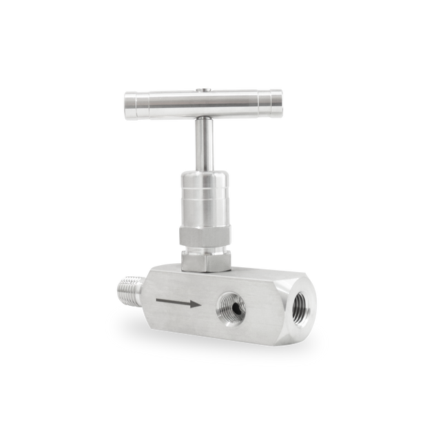 SRPV1-G4-MF-4N-S6 Válvula Multipuertos tipo Raíz A Inox S316 1/4" Macho-Hembra Roscada