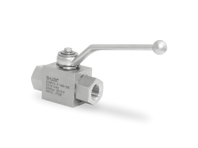 SDBV2-F-6N-S6 Válvula Bola (DIN) 3/8" NPT Roscada Hembra (315 BAR)