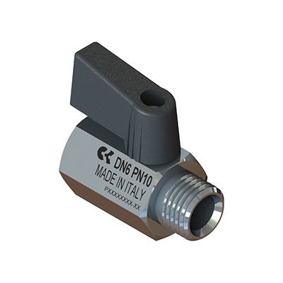 Mini ball valves. ECO version - Mod. 2954 2954 1/4-1/4