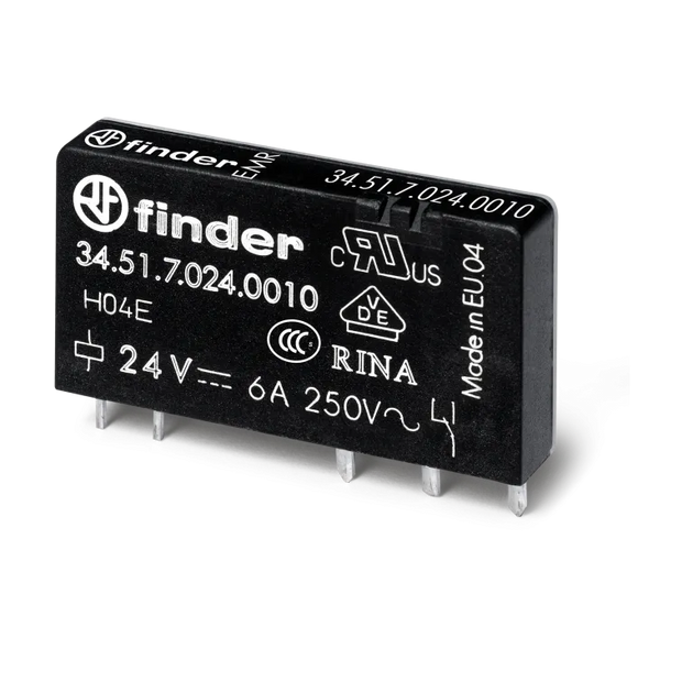 23469 345170245010 - 34.51.7.024.5010 RELE EMR PARA CI (24VDC) 1CC 6 A AGNI + AU