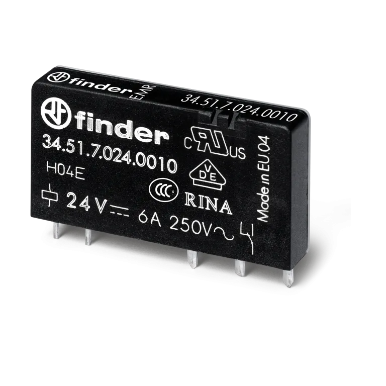 23469 345170245010 - 34.51.7.024.5010 RELE EMR PARA CI (24VDC) 1CC 6 A AGNI + AU