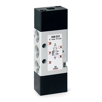 5/2-way valve. G1/8 and G1/4 port. bistable - Series 3 354-033