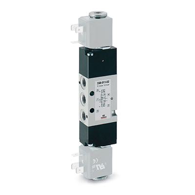 5/2-way solenoid valve. G1/8. bistable - Mod. 358... - Serie 3 358-011-02