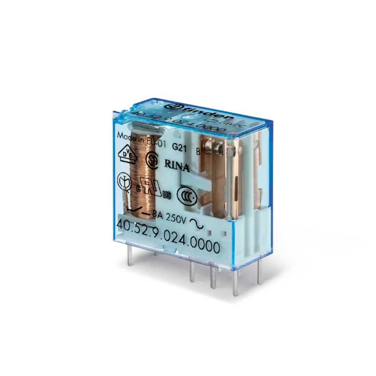 23293 405291250000 - 40.52.9.125.0000 Relé 2CC (125VDC) 8 A