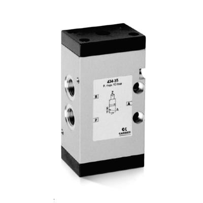 3/2-way valve. G3/8 port. monostable - Series 4 433-35