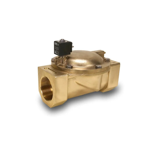 7321BFN90 Válvula NC 1 1/2" IN para agua 3-145 PSI.