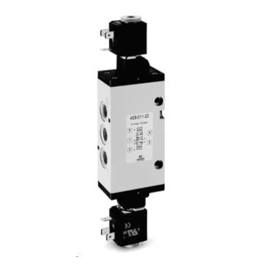5/2-way solenoid valve. G3/8. bistable - Series 4 453-011-22