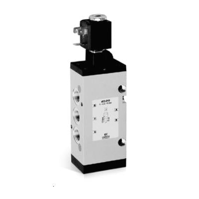 5/2-way solenoid valve. G3/8. monostable - Series 4 453-015-22