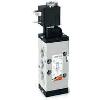 5/2-way solenoid valves. G1/8. monostable - Series 4 458-015-22IL