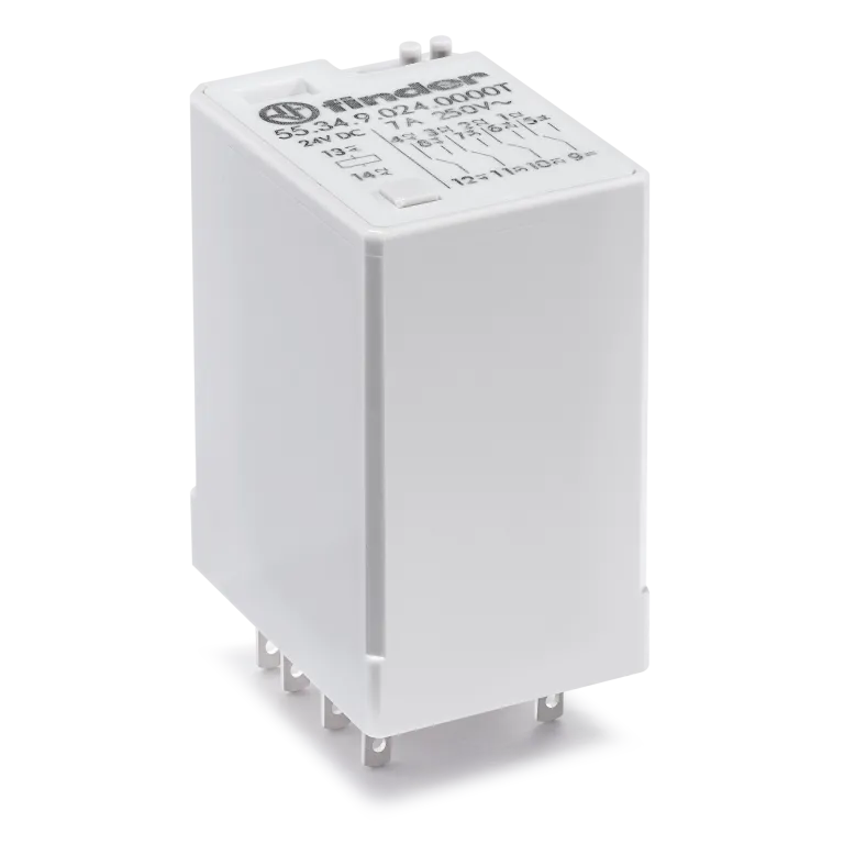 23062 553490120040 - 55.34.9.012.0040 Relé 4CC  (12VDC) 10 A