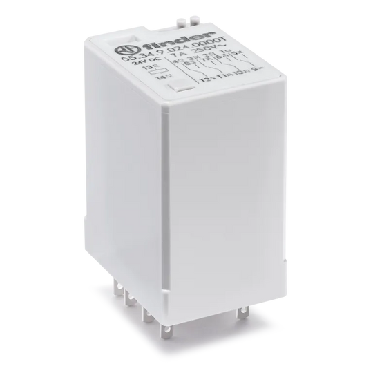 23062 553490120040 - 55.34.9.012.0040 Relé 4CC  (12VDC) 10 A