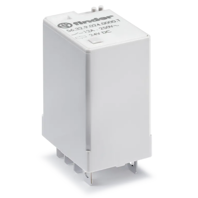 23324 563280120040 - 56.32.8.012.0040 Relé 2CC Faston (12VAC) 12 A