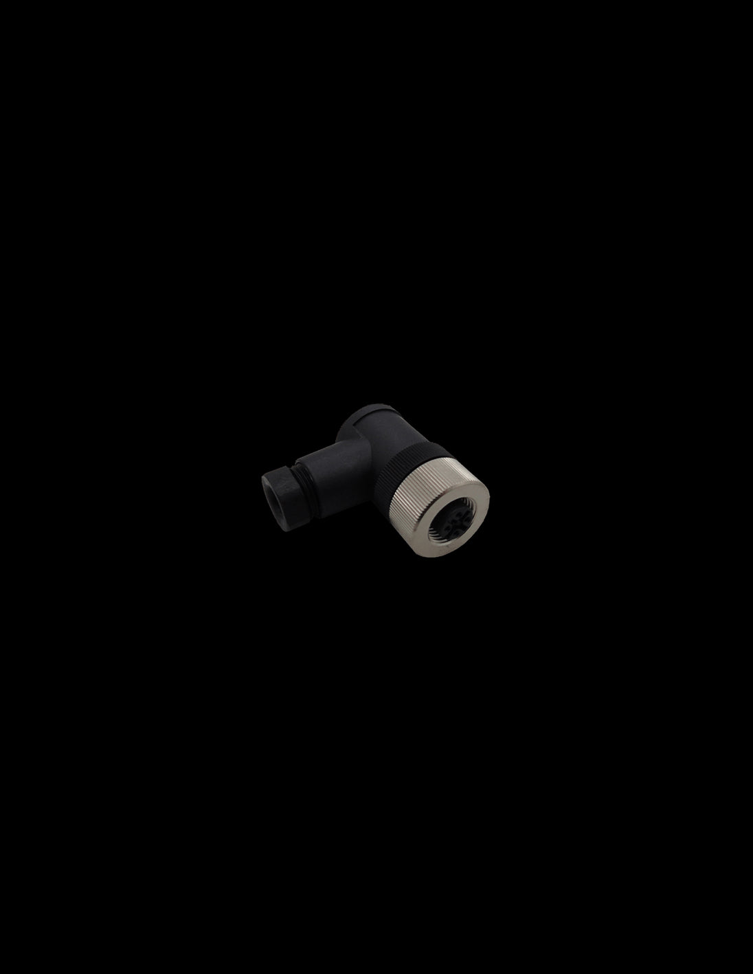 KF90 Conector Codo M12, 4 Pines
