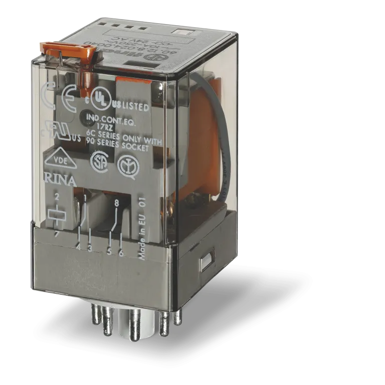 23071 601281200040 - 60.12.8.120.0040 RELE OCTAL (120VAC)10A