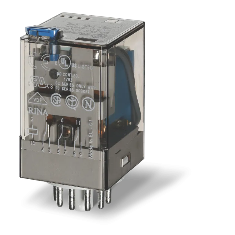 23084 601390120040 - 60.13.9.012.0040 Relé Undecal (12VDC) 10 A