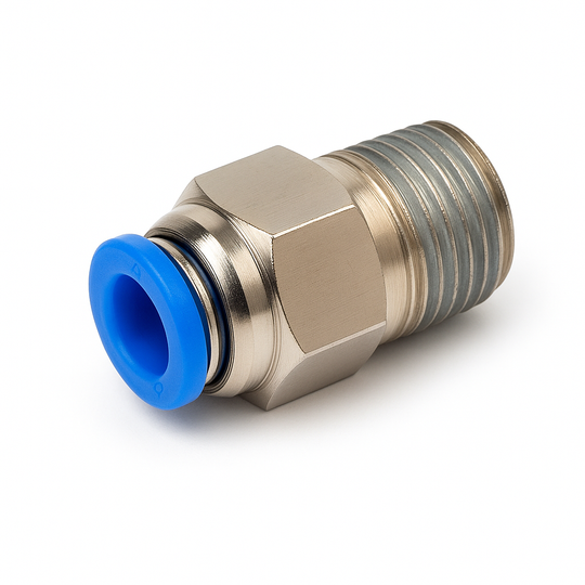 EPC08-02 conector recto tubo 8mm rosca 1/4.