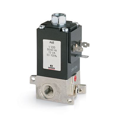 3/2-way solenoid valve - Mod. 638M/63CM 638M-101-A63
