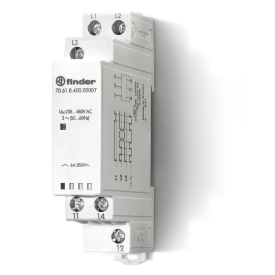 23205 706184000000 - 70.61.8.400.0000 CONTROL DE FALLA DE FASE TRIFASICO(208…480)VAC