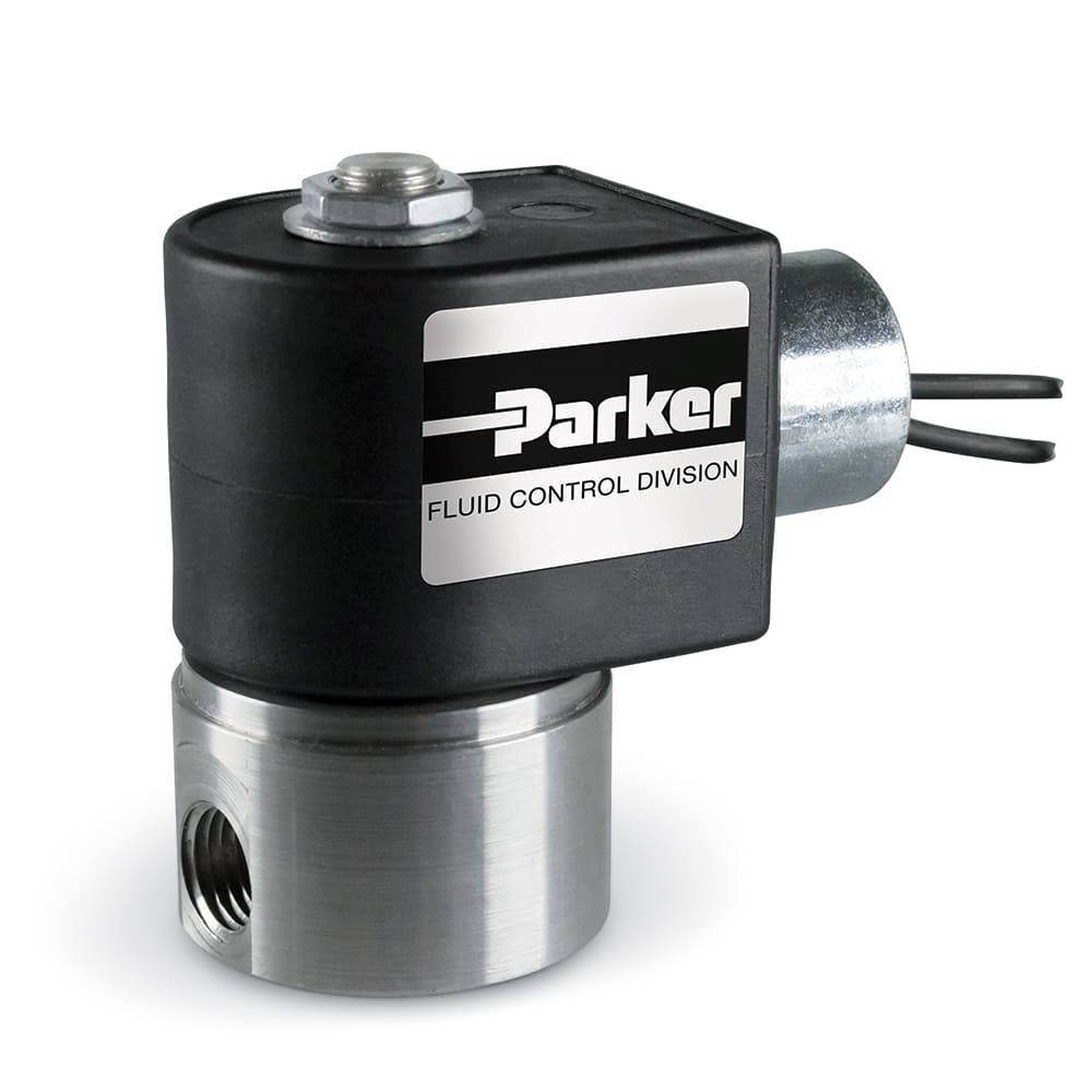 7121KBN2GF00 VALVULA 2 VIAS DE 1/4 IN DE ACCION DIRECTA NC DE LATON 0 - 700 PSI CON SELLO PCTFE