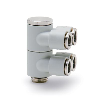 Mod. 7642 02 - Compact fittings Serie 7000 7642 02-8-1/4