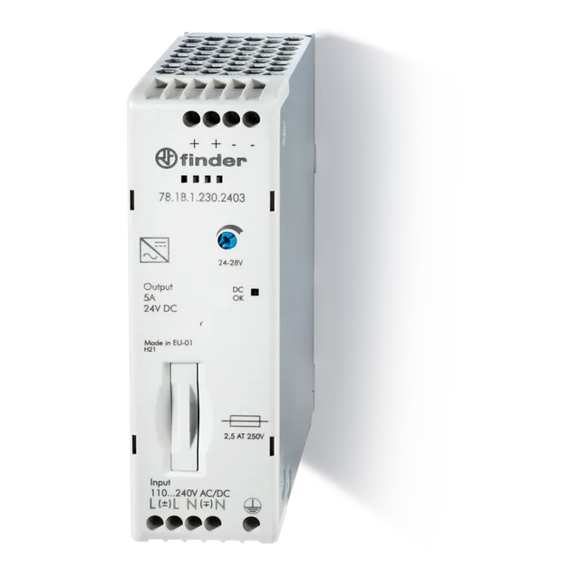 23497 781B12302403 - 78.1B.1.230.2403 Fte alimentación (120..240VAC) @ 24-28VDC; 4.5A