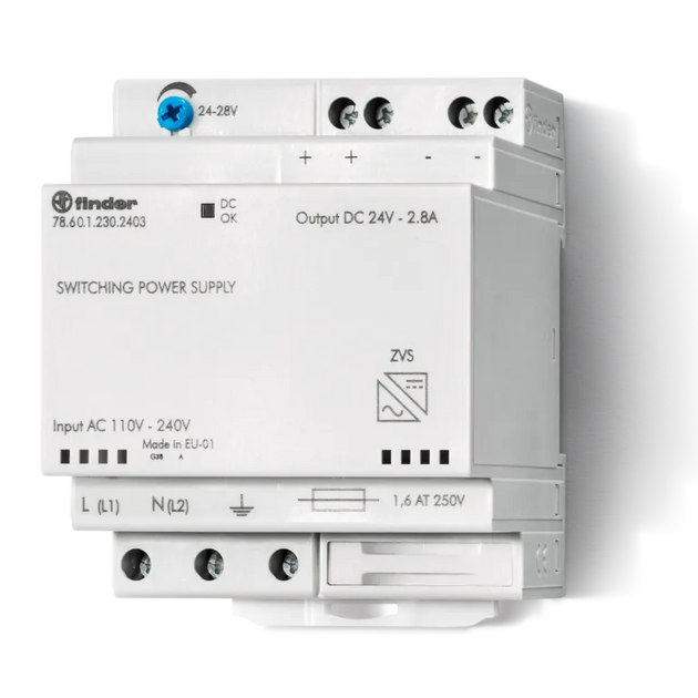 23496 786012302402 - 78.60.1.230.2402 Fte alimentación (110..240VAC) @ 24-28VDC; 2.5A