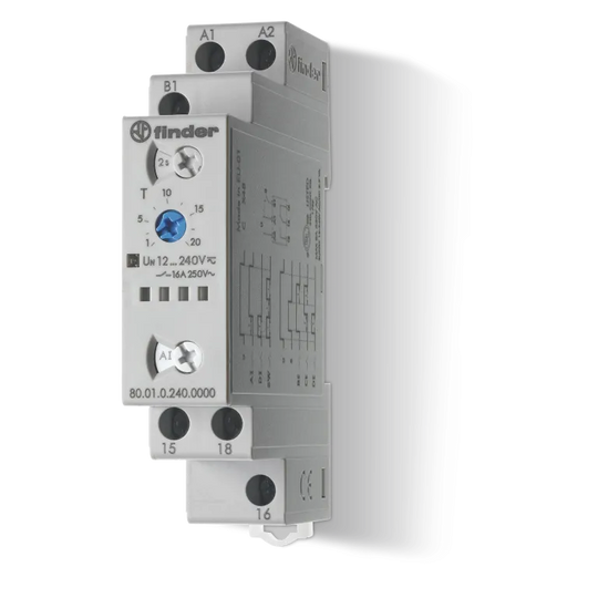 23016 800102400000 - 80.01.0.240.0000 TEMPORIZADOR MULTIFUNCION 1CC 16A