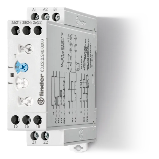 23195 830202400000 - 83.02.0.240.0000 TEMPORIZADOR MULTIFUNCION MULTIRANGO