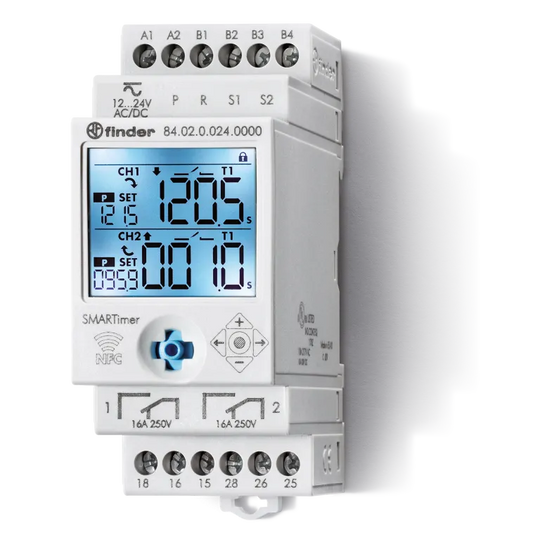 23435 840202300000 - 84.02.0.230.0000 TEMPORIZADOR 110-240V AC/DC 16A