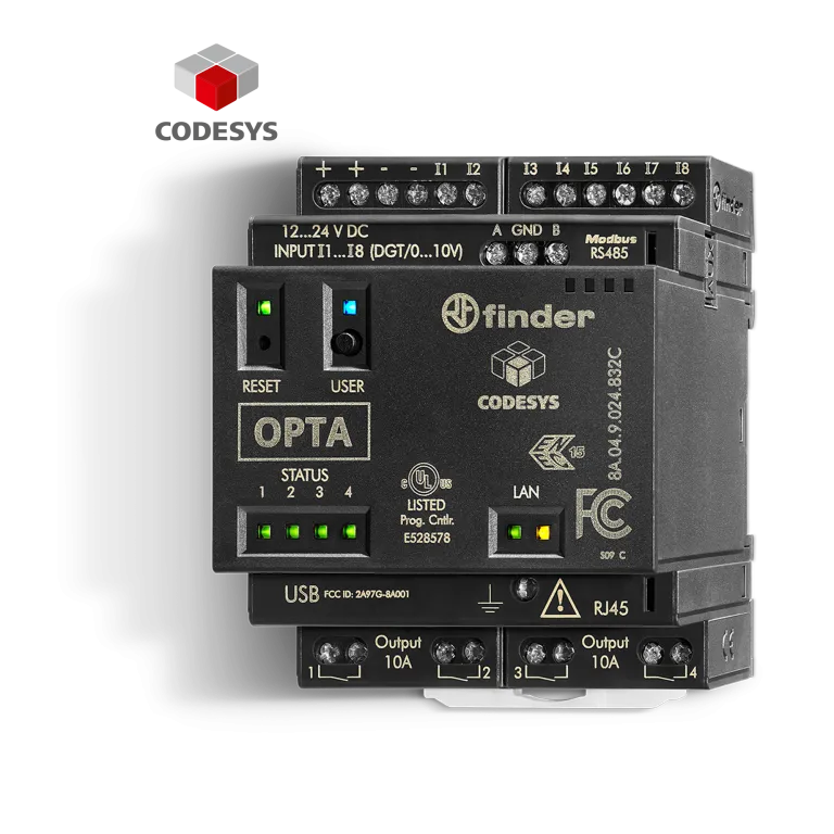 23485 8A0490248300 - 8A.04.9.024.8300 OPTA PLR Lite 8IN 4OUT RJ45 USB