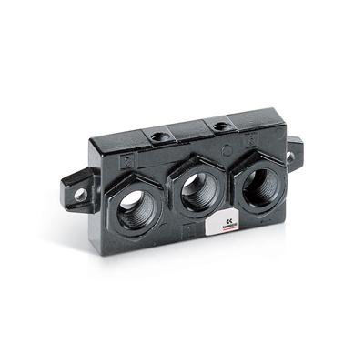 End block for manifold sub-base (VDMA 24345) - Series 9 903-H3
