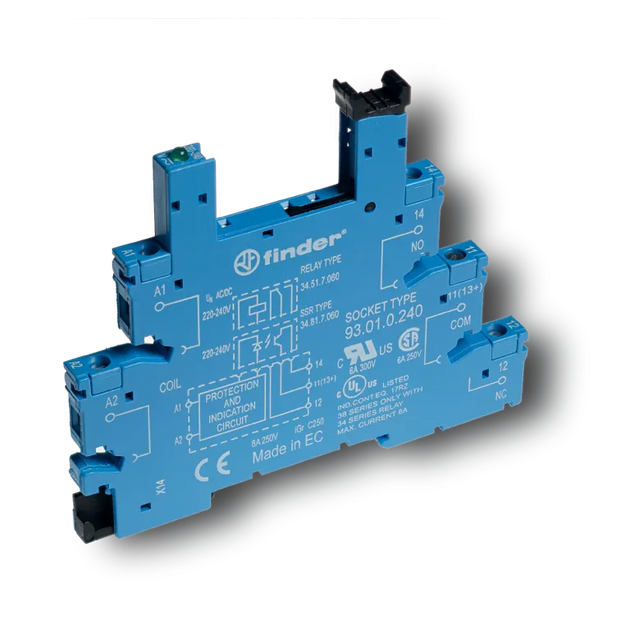 23242 93010125 - 93010125 BASE SERIE 34.51.81 125VDC/AC