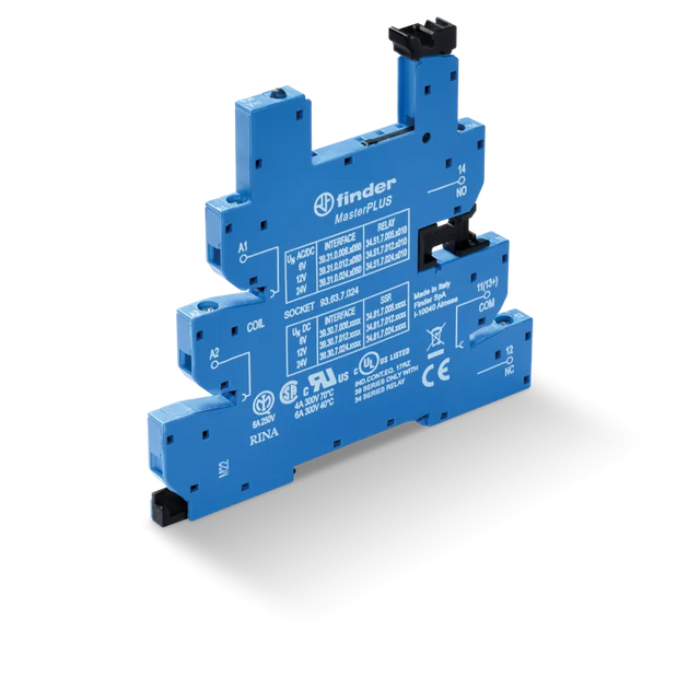 23542 93630125 - 93.63.0.125 Base Serie [34.51, 34.81] (110.125)V AC/DC