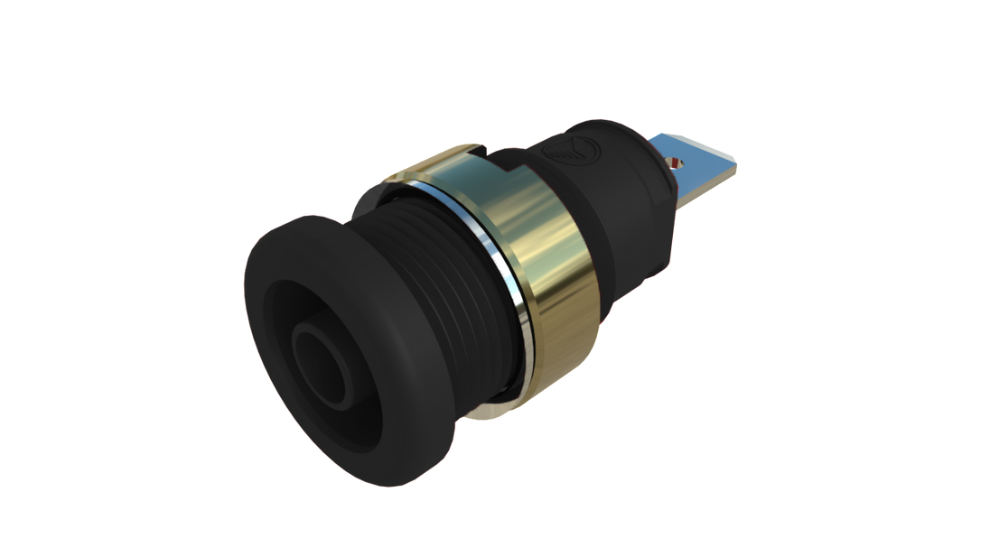 71077 SEB 2620 F6,3 - 972356101 CONECTOR HEMBRA ROJO