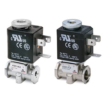 2/2 and 3/2-way solenoid valves - Mod. A32 - A33 A331-0C2