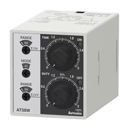ATS8W-43 - Temporizadores gemelos analógicos compactos