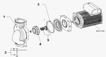 Armstrong SELLO MECANICO E.2 880202-677 - Refacciones Para Circuladores Armstrong Serie E Y E.2