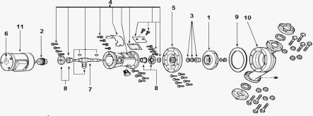 Armstrong SELLO MECANICO 4380, 4280, 4030 1-5/8" KIT DE SELLO CON EMPAQUE DE CARCAZA 8975000-98405K - Refacciones Para Circu